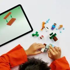 LEGO Minecraft 21583 Avventura di Steve nella Taiga 79 pz - lego