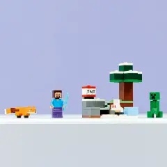 LEGO Minecraft 21583 Avventura di Steve nella Taiga 79 pz - lego