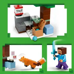 LEGO Minecraft 21583 Avventura di Steve nella Taiga 79 pz - lego