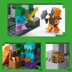 LEGO Minecraft 21587 Zombie Dungeon Gioco Interattivo 8+ - lego
