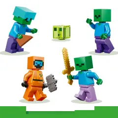 LEGO Minecraft 21587 Zombie Dungeon Gioco Interattivo 8+ - lego