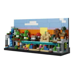 LEGO Minecraft 21589 Mini-Biomi da Costruire 12+ Decorazione Gaming - lego