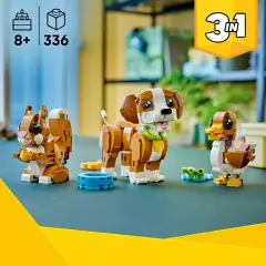 LEGO Creator 31382 Cagnolino Giocoso 3 in 1 Animali 8+ - lego