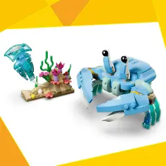 LEGO Creator 31385 Delfini 3 in 1 Animali Marini 9+ - lego