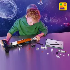 Lego Technic Sistema di Lancio Spaziale Razzo NASA Artemis SLS STEM 42221 - lego