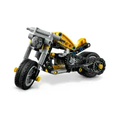 LEGO Technic Moto Gialla 42225 Moto STEM con Motore a 3 Pistoni - lego