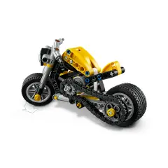 LEGO Technic Moto Gialla 42225 Moto STEM con Motore a 3 Pistoni - lego