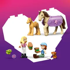 LEGO Friends Rimorchio per Cavallo e Puledro 42695 - lego