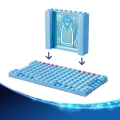 Lego Disney Princess Castello di Ghiaccio di Elsa e Avventura sulla Neve 43281 - lego