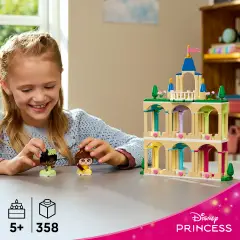 LEGO Disney Princess 43291 Mini Belle e Tiana Castello 358 Pezzi - lego