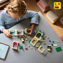 LEGO Disney Princess 43291 Mini Belle e Tiana Castello 358 Pezzi - lego