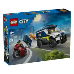 LEGO City Cellulare della Polizia 60479 con Camion e Moto - lego