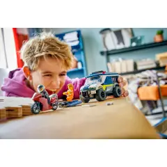 LEGO City Cellulare della Polizia 60479 con Camion e Moto - lego