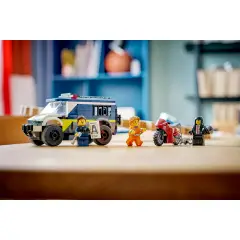 LEGO City Cellulare della Polizia 60479 con Camion e Moto - lego