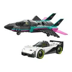 Lego City Jet Contro Auto Sportiva 60489 - lego