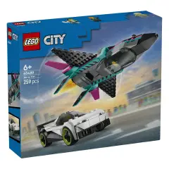 Lego City Jet Contro Auto Sportiva 60489 - lego