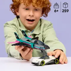 Lego City Jet Contro Auto Sportiva 60489 - lego