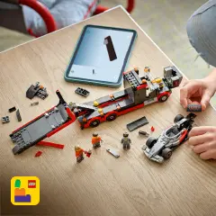 LEGO City Display Truck F1 Audi 60493 con Auto da Corsa - lego