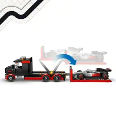 LEGO City Display Truck F1 Audi 60493 con Auto da Corsa - lego