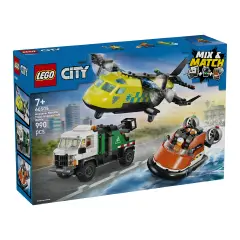 Lego City Remix Aereo, Camion di Servizio e Hovercraft 60505 - lego