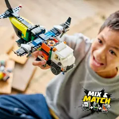 Lego City Remix Aereo, Camion di Servizio e Hovercraft 60505 - lego