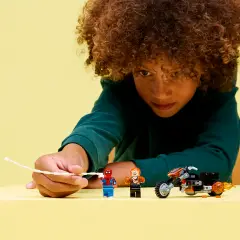 Lego Super Heroes Marvel Spider-man Vs. Ghost Rider in Motocicletta 76335 - lego