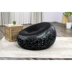 Pouf Gonfiabile Per Esterno - Interno Nero - estivo mare