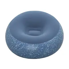 Pouf Gonfiabile Per Esterno - Interno Blu - estivo mare