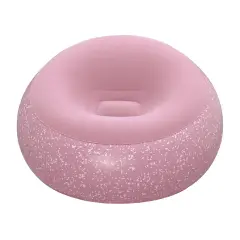 Pouf Gonfiabile Per Esterno - Interno Rosa Cipria - estivo mare