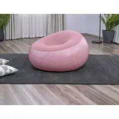 Pouf Gonfiabile Per Esterno - Interno Rosa Cipria - estivo mare