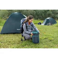 Sacco a Pelo RidgePro Regular per Campeggio 230x 74x48 Cm - materassi gonfiabili