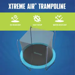 Trampolino Elastico Xtreme Air Da Esterno 3,05x2,55 M Blu - Equilibrio e coordinamento