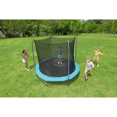 Trampolino Elastico Xtreme Air Da Esterno 3,05x2,55 M Blu - Equilibrio e coordinamento