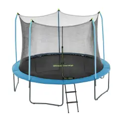 Trampolino Elastico Xtreme Air Da Esterno 3,66m x 2,78 M Blu Scuro - Equilibrio e coordinamento