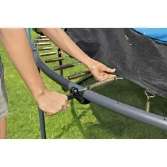 Trampolino Elastico Xtreme Air Da Esterno 3,66m x 2,78 M Blu Scuro - Equilibrio e coordinamento