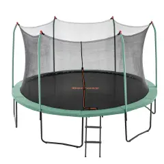Trampolino Elastico Xtreme Air Da Esterno 4,27 x 2,86 M Verde Scuro - Equilibrio e coordinamento