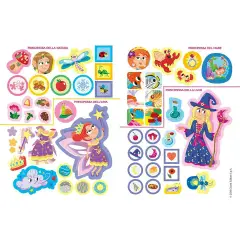 Libro Magiche Principesse Colora Gioca Attacca - Prima biblioteca