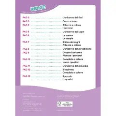 Libro Magici Unicorni Colora Gioca Attacca - Prima biblioteca