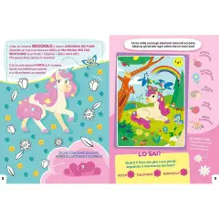 Libro Magici Unicorni Colora Gioca Attacca - Prima biblioteca
