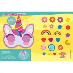 Libro Magici Unicorni Colora Gioca Attacca - Prima biblioteca