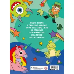 Libro Magic Color Mondi Fantastici Da Colorare - Prima biblioteca