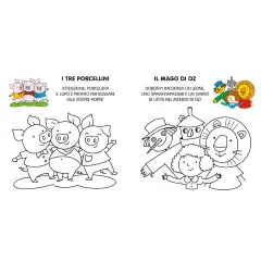 Libro Le Mie Prime Fiabe Da Colorare - Prima biblioteca