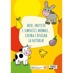 Libro Colora Facile La Fattoria - Prima biblioteca