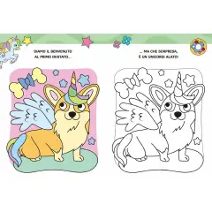 Libro Magic Color Unicorni - Prima biblioteca