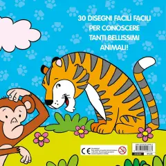Libro I Miei Primi Animali Da Colorare - Prima biblioteca