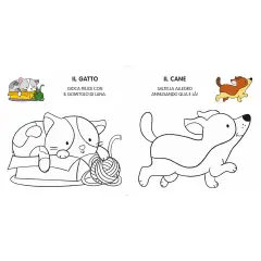 Libro I Miei Primi Animali Da Colorare - Prima biblioteca