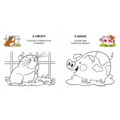 Libro I Miei Primi Animali Da Colorare - Prima biblioteca