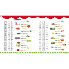 Libro Lettere E Parole - Imparare A Scrivere - Prima biblioteca