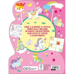 Libro Gioca E Colora Unicorni - Prima biblioteca