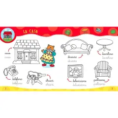 Libro Prime Parole Imparo E Coloro - Prima biblioteca